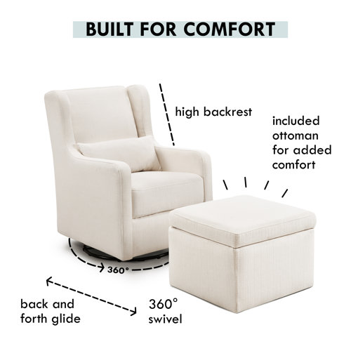 Carter's by DaVinci Adrian Swivel Glider and Ottoman & Reviews Wayfair